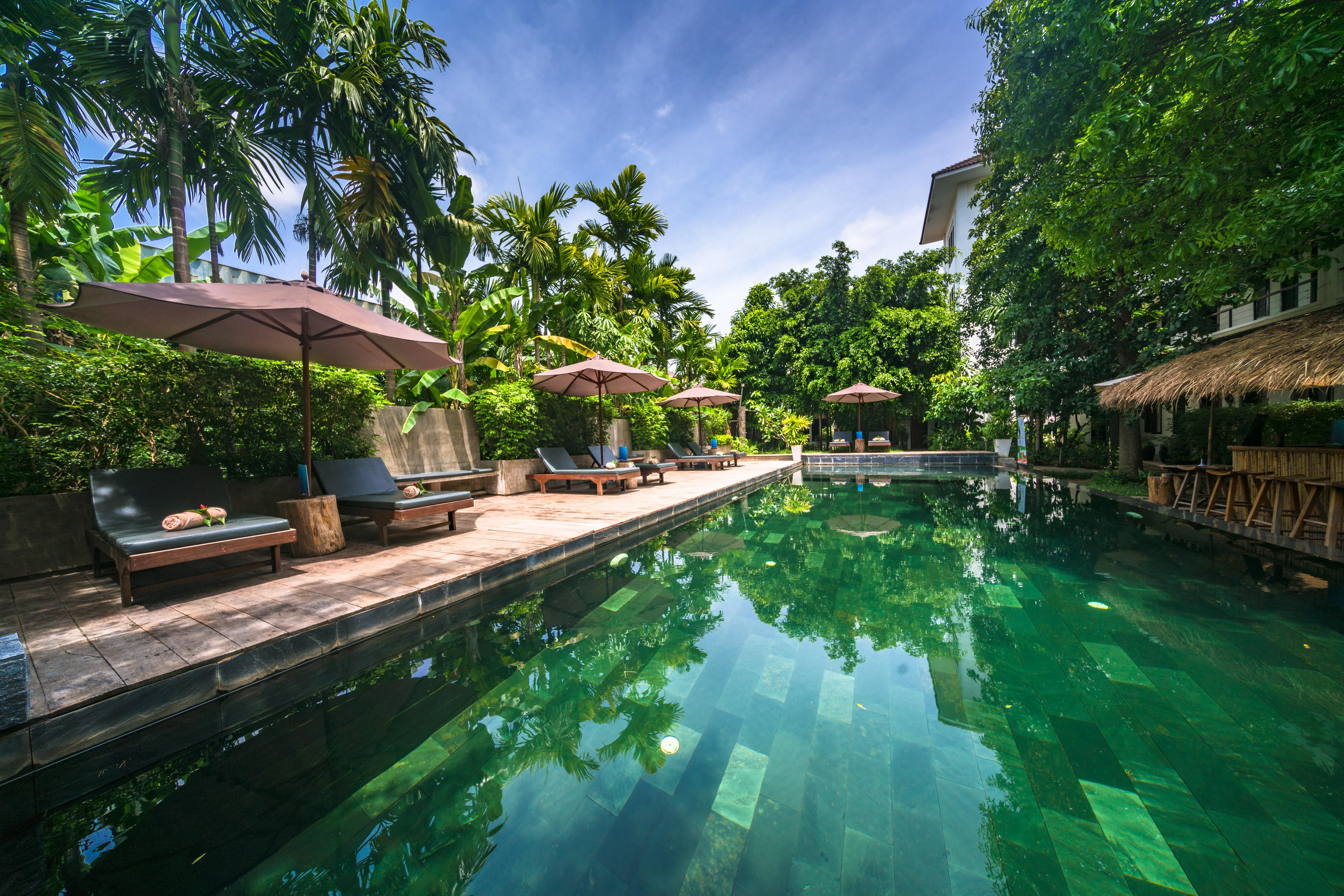 La Residence Blanc D' Angkor Siem Reap Exterior photo