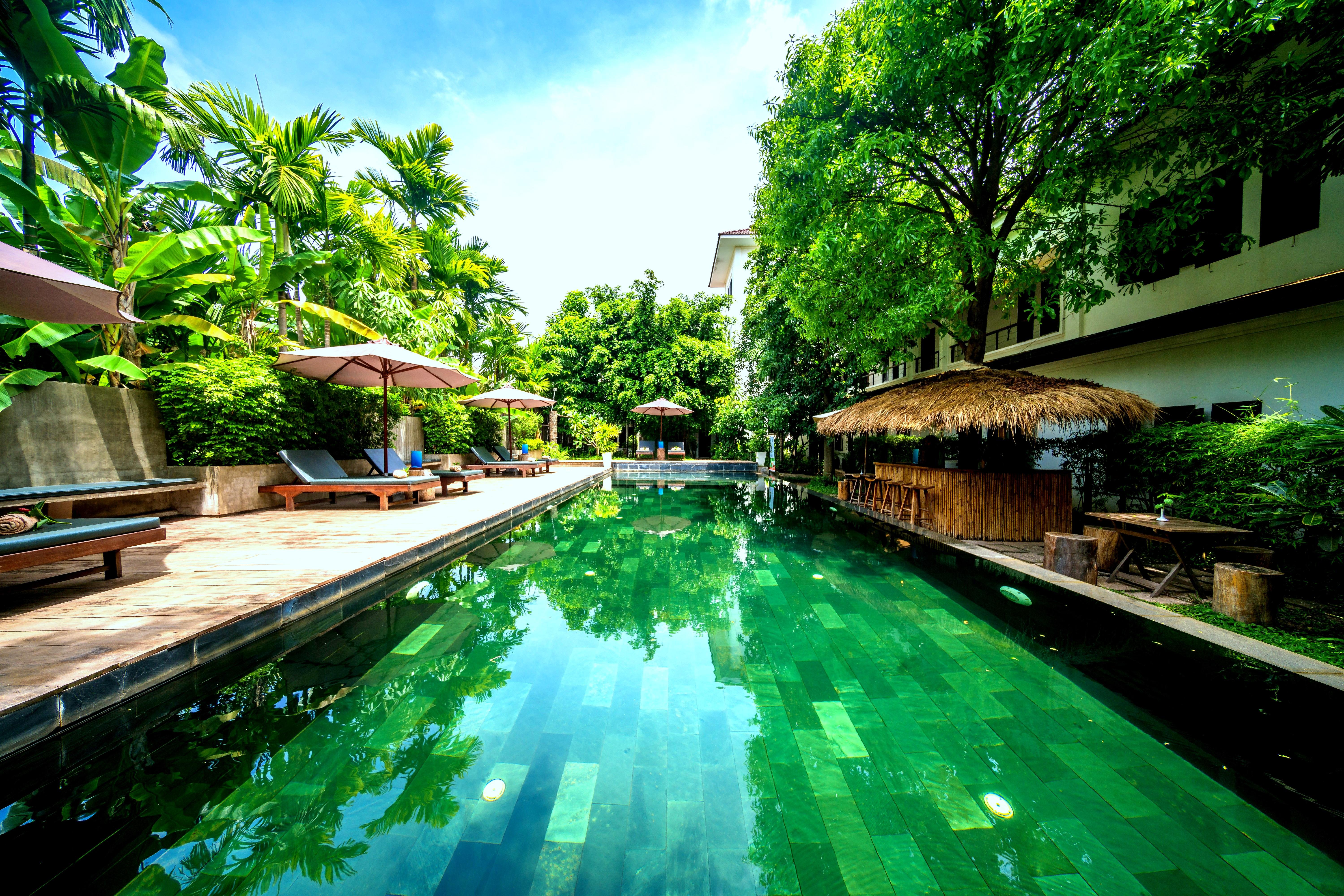 La Residence Blanc D' Angkor Siem Reap Exterior photo